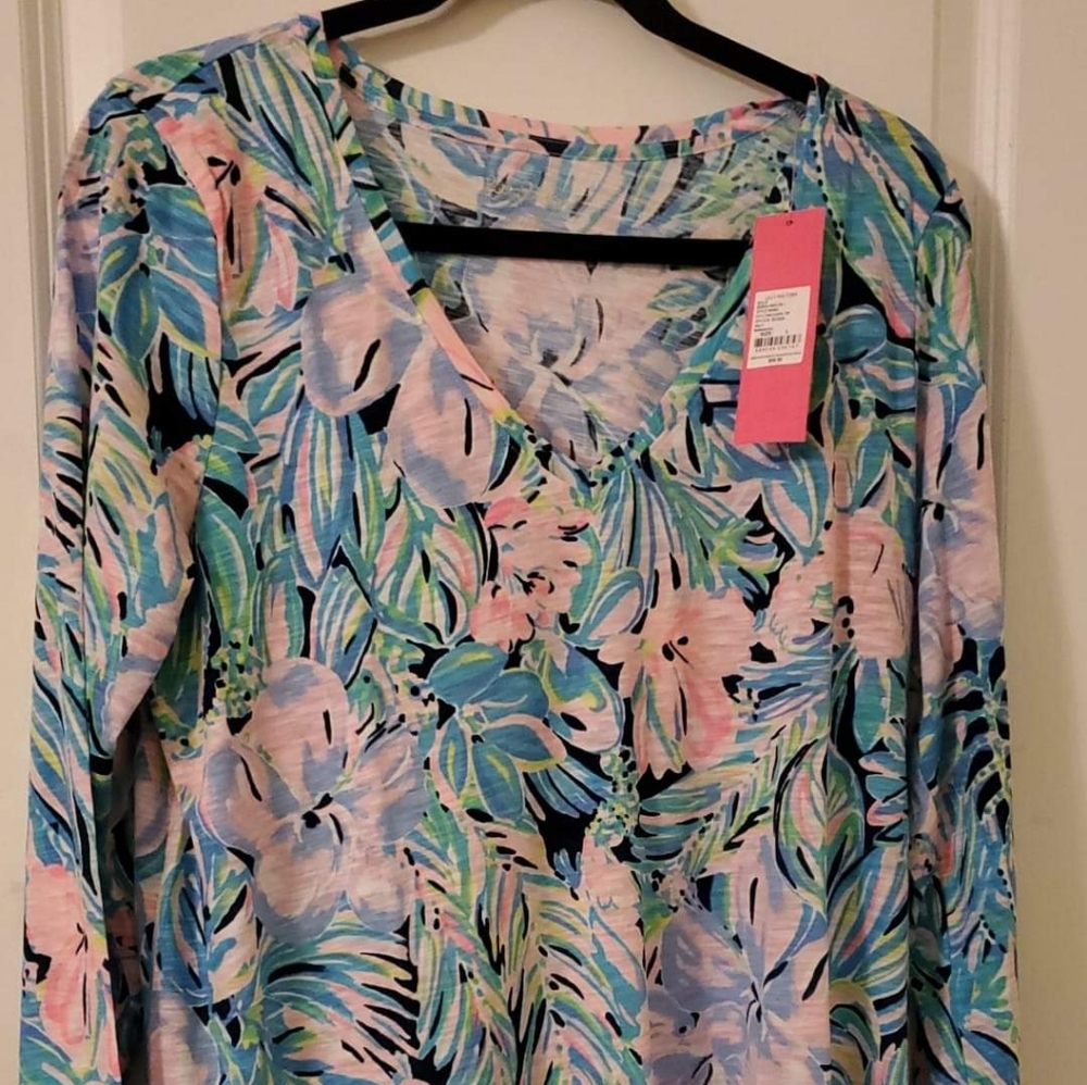 NWT Lilly Pulitzer Etta Long Sleeve